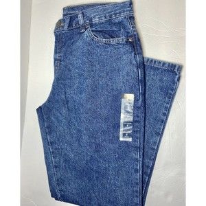 LEE Livia Relaxed Fit High Rise Straight Leg Blue Jeans Women's Size 8P NWT